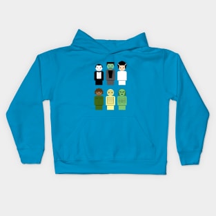 Little Monster People (full) Kids Hoodie